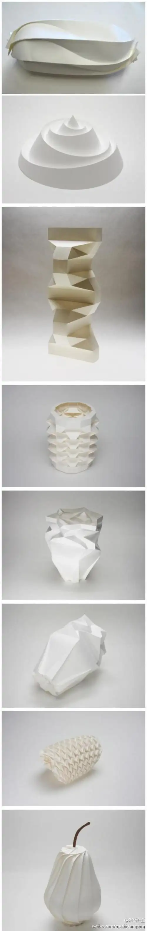 立体折纸作品,三谷 纯(mitani jun),日本.