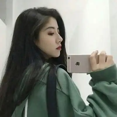 手机挡脸图_女生头像_我要个性网