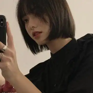 酷帅.短发女头我也讨厌一女生头像