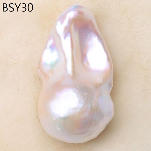 特大超级巴洛克珍珠不规则异形超巴散珠白透亮稀有夸张复古宫廷风