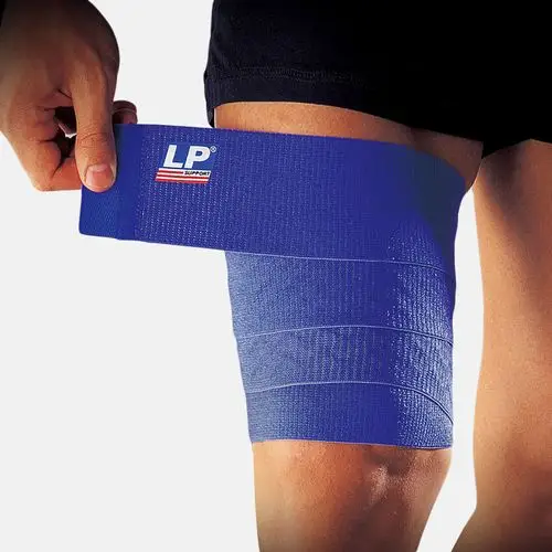 lp护具硅胶透气自粘弹性绷带运动护膝男女羽毛球膝盖弹力绑带691