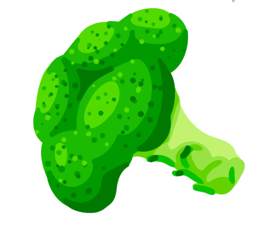 可爱创意美食pngpsd2000*2000卡通手绘食材卡通水杯卡通花西兰花西