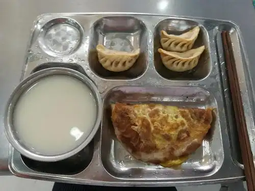 大学食堂早餐一周打卡