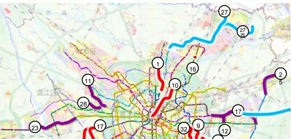 成都青白江人什么时候可以乘地铁去市中心唯一无地铁的城区尴尬