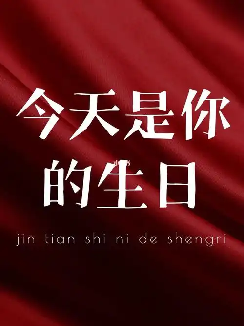 今天是你的生日我的中国