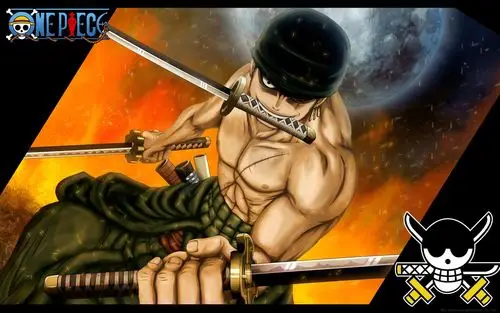 谁有《海贼王》里面【索隆】的这张壁纸?