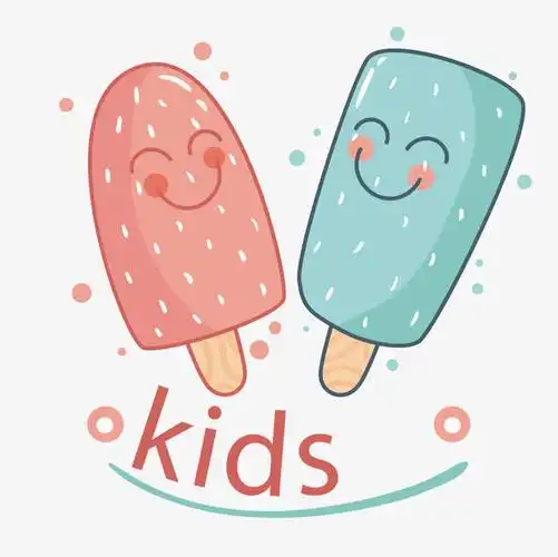 矢量可爱冰棒