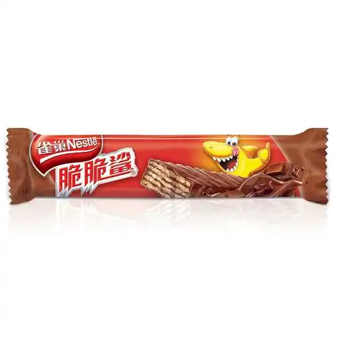 雀巢脆脆鲨威化巧克力夹心饼干640g巧克力威化夹心饼干零