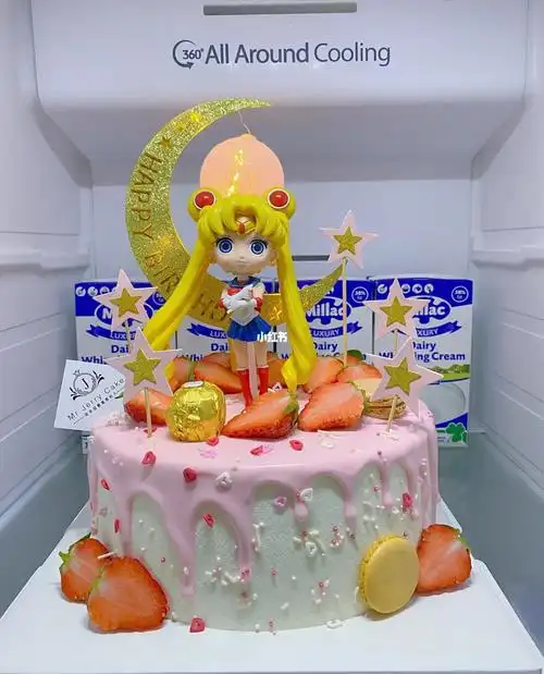 美少女主题生日蛋糕|厦门网红生日蛋糕98