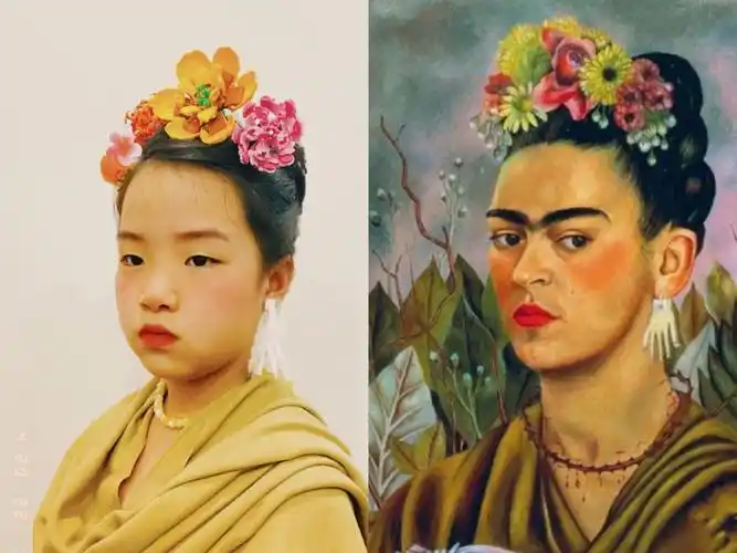 世界名画模仿秀