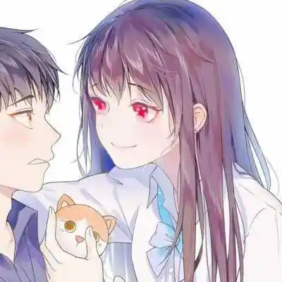 二次元动漫男女恋人头像,情侣头像图片-回车桌面