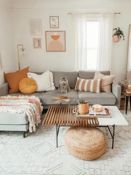 04家居装修灵感ins风法式80平方米的家