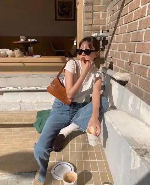 韩国时尚博主春夏气质穿搭示范