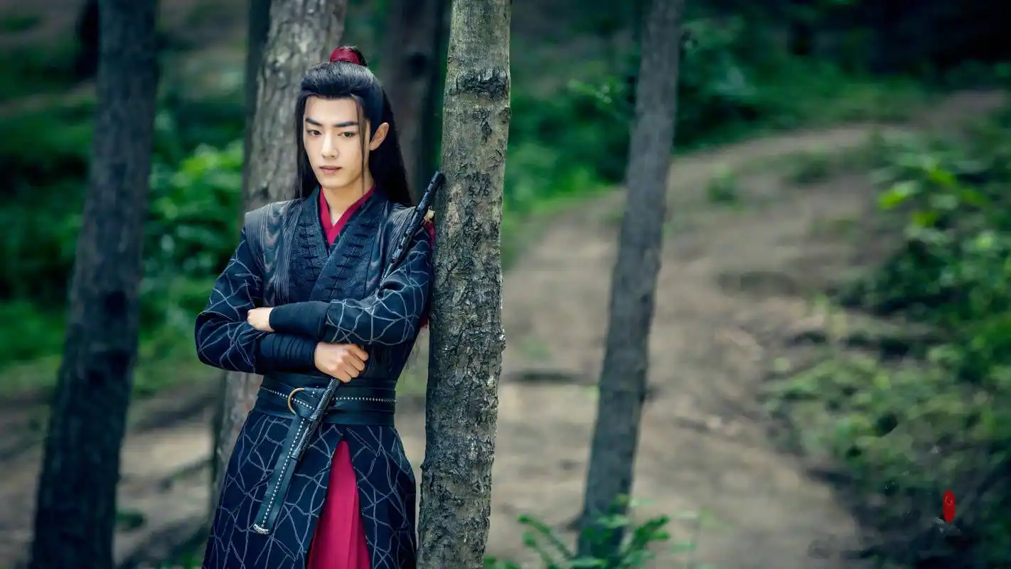 综艺大礼包#陈情令剧照 一波剧照大家欣赏一下肖战,王一博全新组旱哪