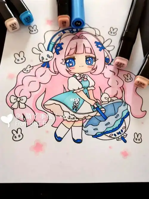 迷你世界里边的人物简笔画