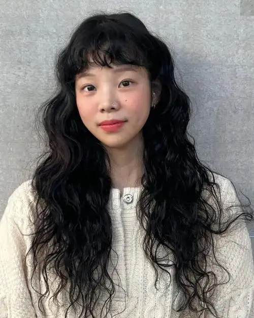 羊毛卷不管是长发,短发都能完美驾驭.