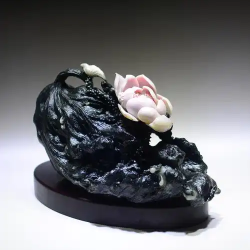 镇平玉雕馆 独山玉摆件