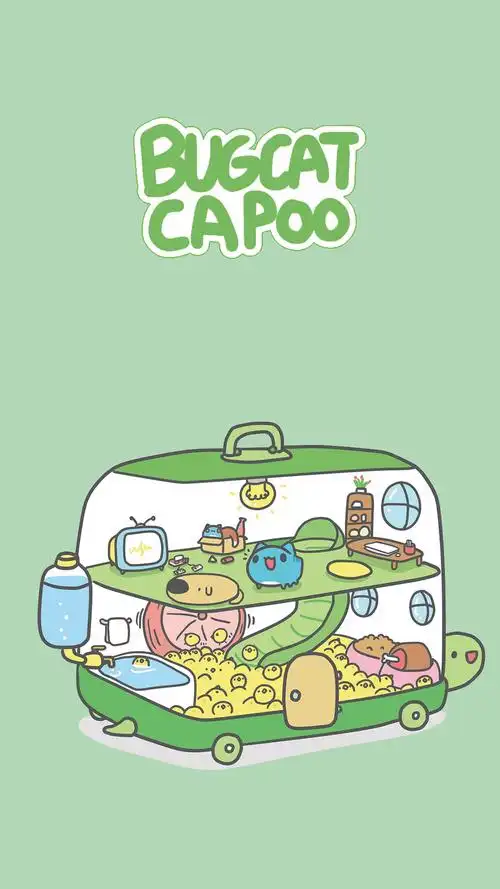 猫猫虫咖波系列咖波壁纸