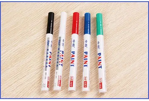 中柏sp-103油漆笔 速干不褪色圆头油漆笔 厂家直销彩色相册涂鸦笔