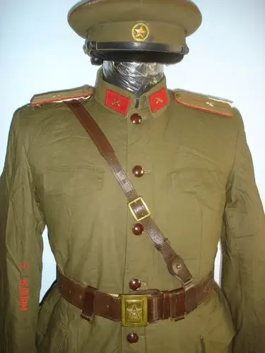 55式军装.55式陆军尉官冬季套装