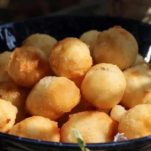 炸元宵,入口酥而不散,甜而不腻