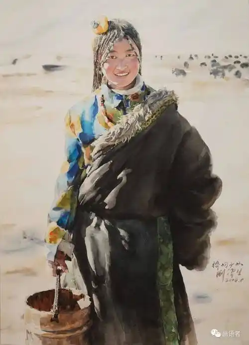 刘云生先生水彩万事如意