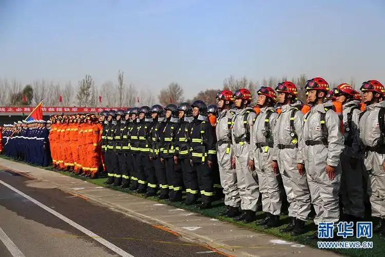 辽宁省消防救援总队举行全员岗位大练兵大比武汇报演练