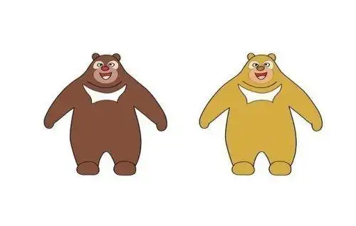 动物简笔画,卡通人物简笔画,熊大熊二简笔画,简笔画图片