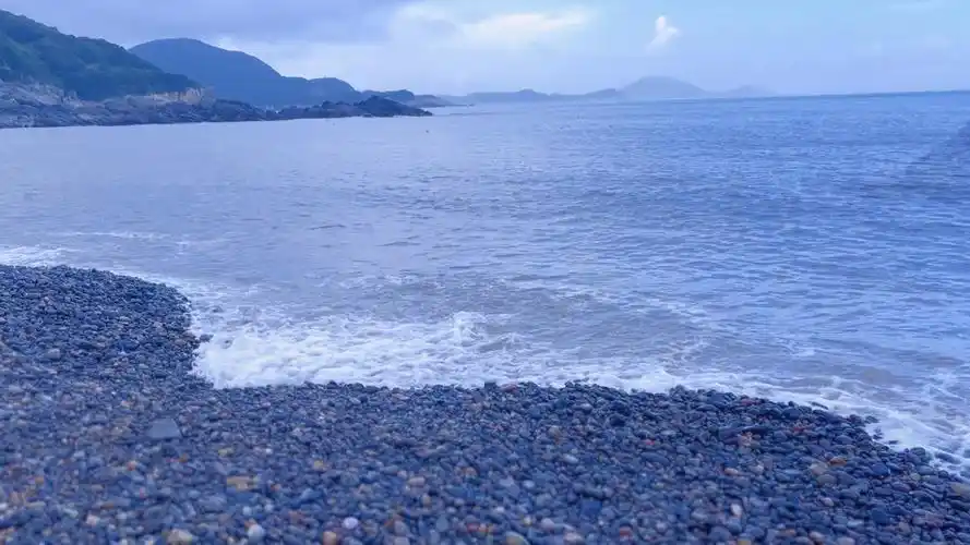 桃花岛 乌石子海滩