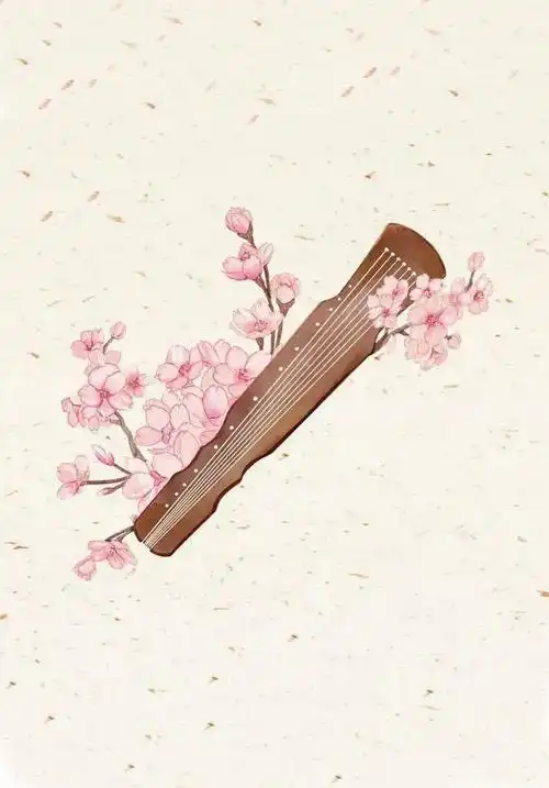 乐器,是大自然的录音师!古风水彩画带你领略古典乐器之美