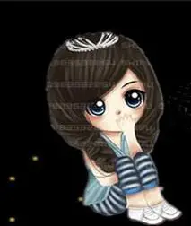 求高手做两个炫舞q版情侣头像.