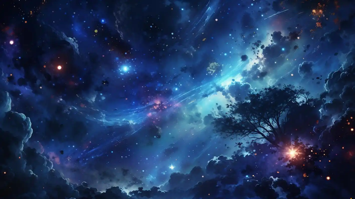 78唯美星空壁纸,梦幻般的视觉盛宴90