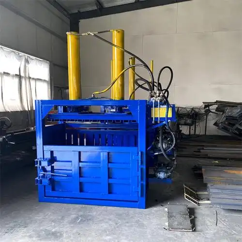 立式废纸打包机 鹰潭立式液压打包机 纸屑纸板打包机