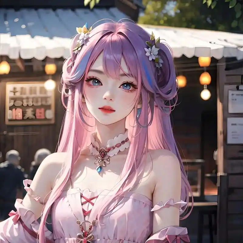 女生头像招桃花粉色系头像