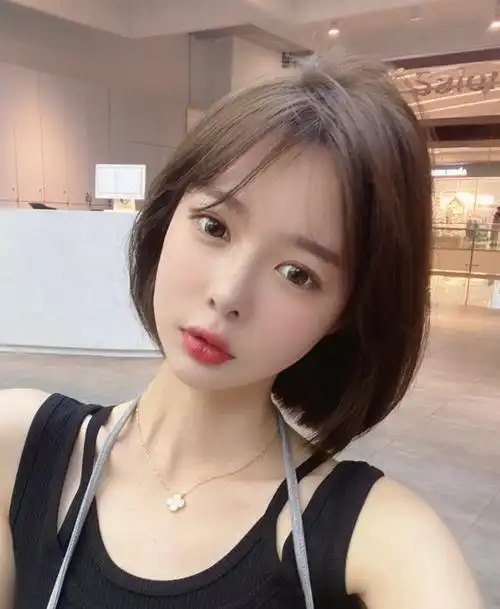 清新减龄初恋头短发女生短发推荐