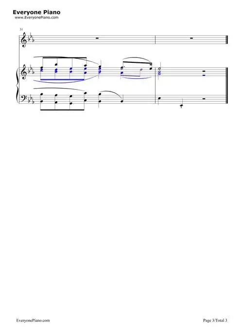 caro mio ben-我亲爱的-意大利歌曲五线谱预览3