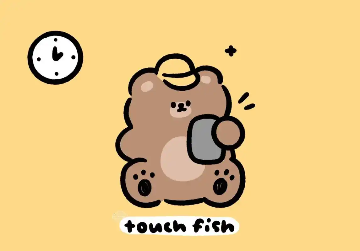 横版插画4/100卡通小熊平板壁纸 ✨未经授权禁商用 ✨禁去水印  7