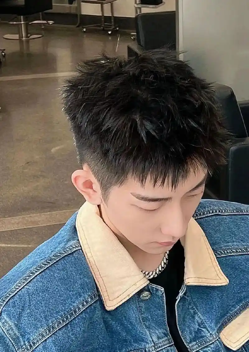 短发男生一定要试一试这款立体前刺7515超加分 短发男生一定要
