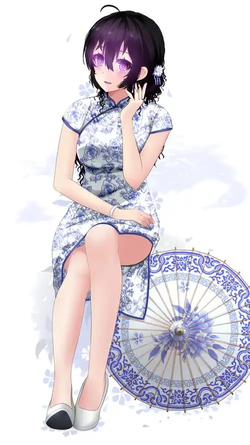 动漫美图丨中国旗袍美到极致美哭了旗袍少女特辑