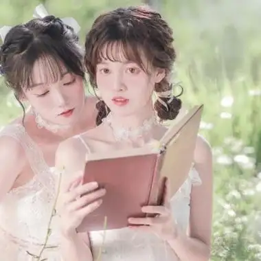 超仙闺蜜二人头像高清清新仙气十足的闺蜜头像两人图片