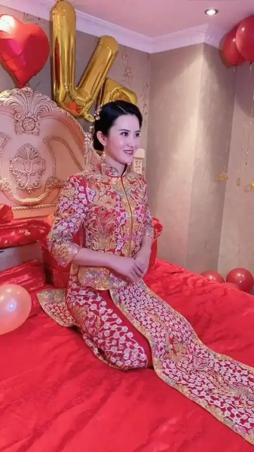 新娘跟妆,新娘坐床的花絮分享