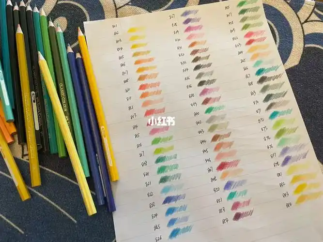 彩铅色卡辉柏嘉油性72色