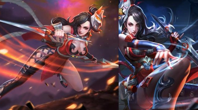 王者荣耀第一代女英雄图片无遮挡无爱心图片