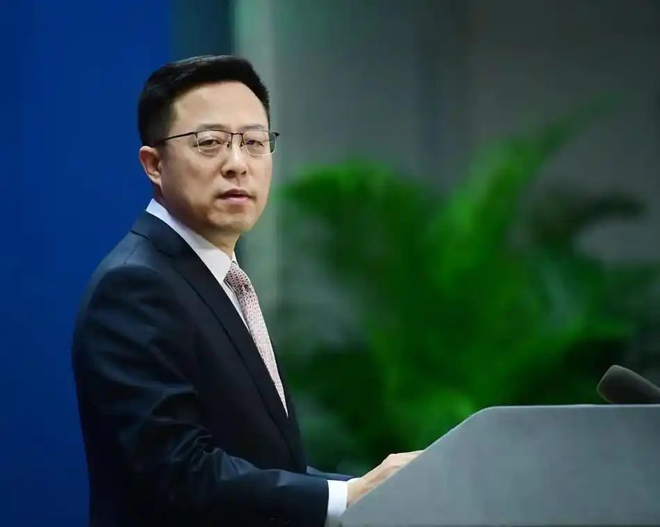 赵立坚 图源:外交部网站