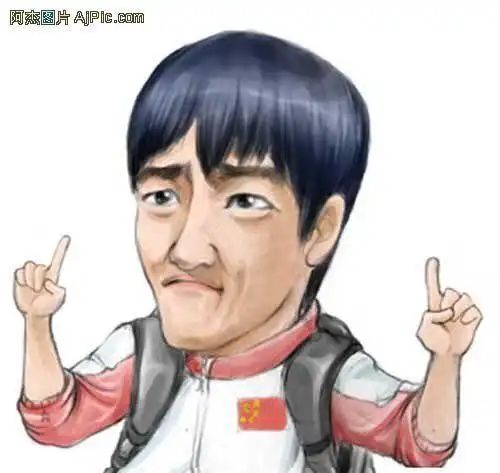 刘翔头像简笔画