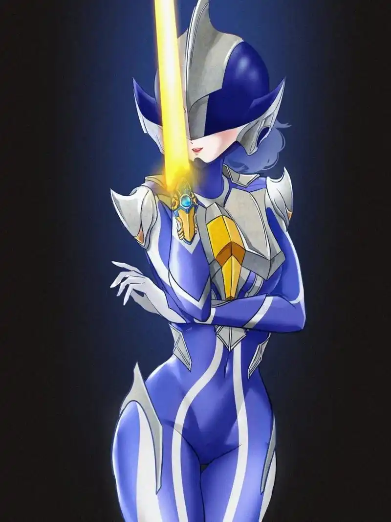 奥特曼的娘化图片来了.