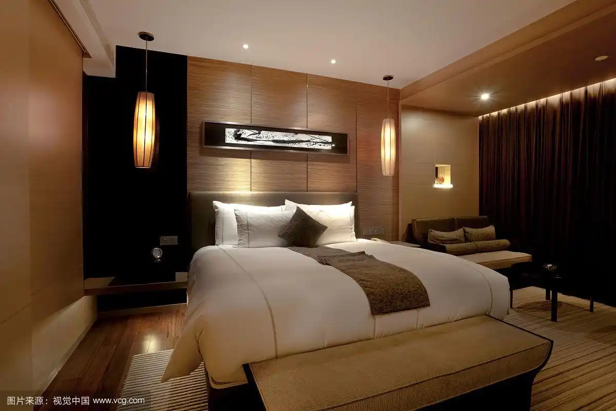 五星豪华酒店房间内部