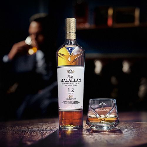 现货麦卡伦12年蓝钻700ml单一麦芽威士忌macallan进口洋酒