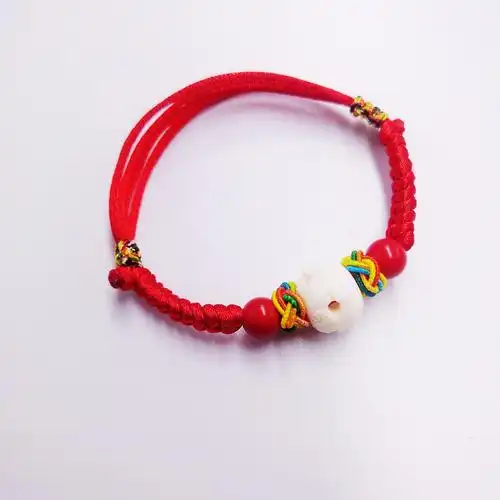 宝宝婴儿儿童新生儿孕妇牦牛压惊平安端午五彩手链