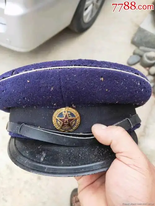 55式海军帽子1964年海军大盖帽子完美海军老帽徽
